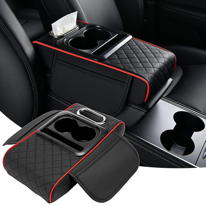 5 in 1 Multifunctional Leather Center Console Cover