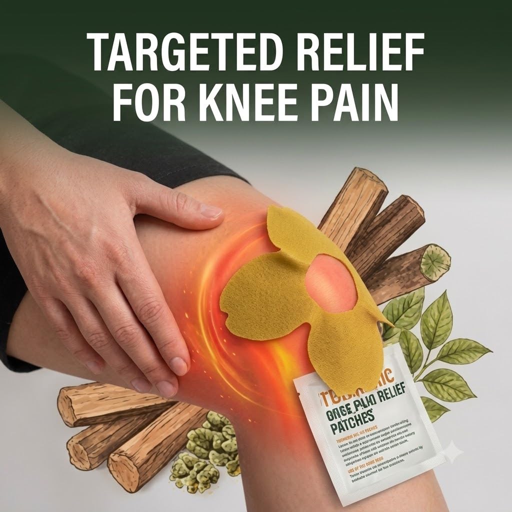 Turmeric Knee Patches (Pack of 2)