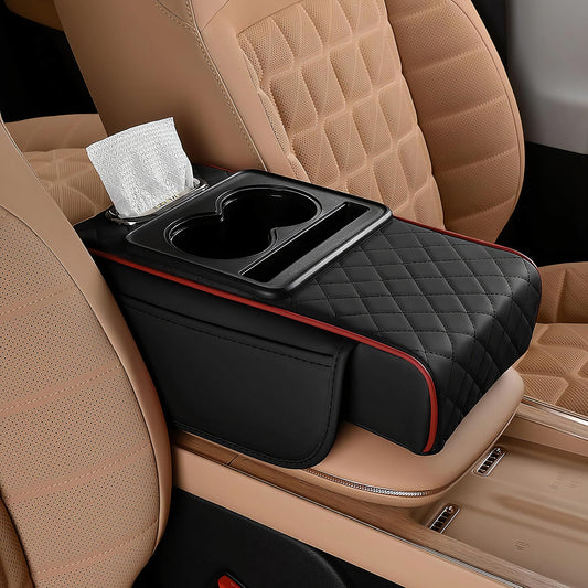 5 in 1 Multifunctional Leather Center Console Cover