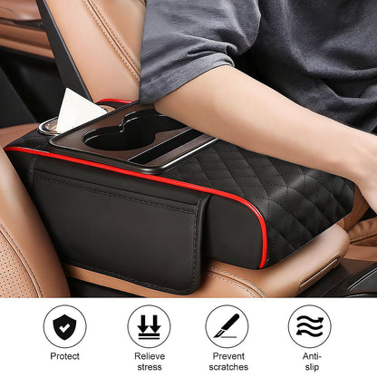 5 in 1 Multifunctional Leather Center Console Cover